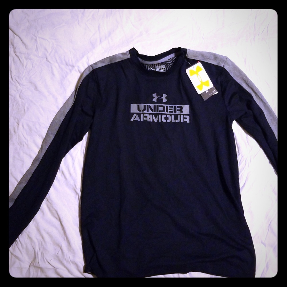 Boys Long Sleeve Under Armor Shirt